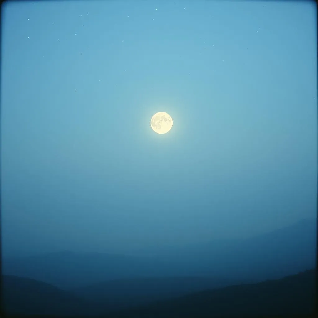 Stars and Moon