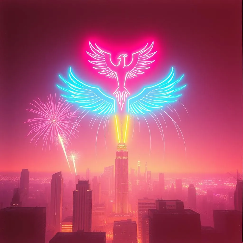 Light up the sky burn the darkness