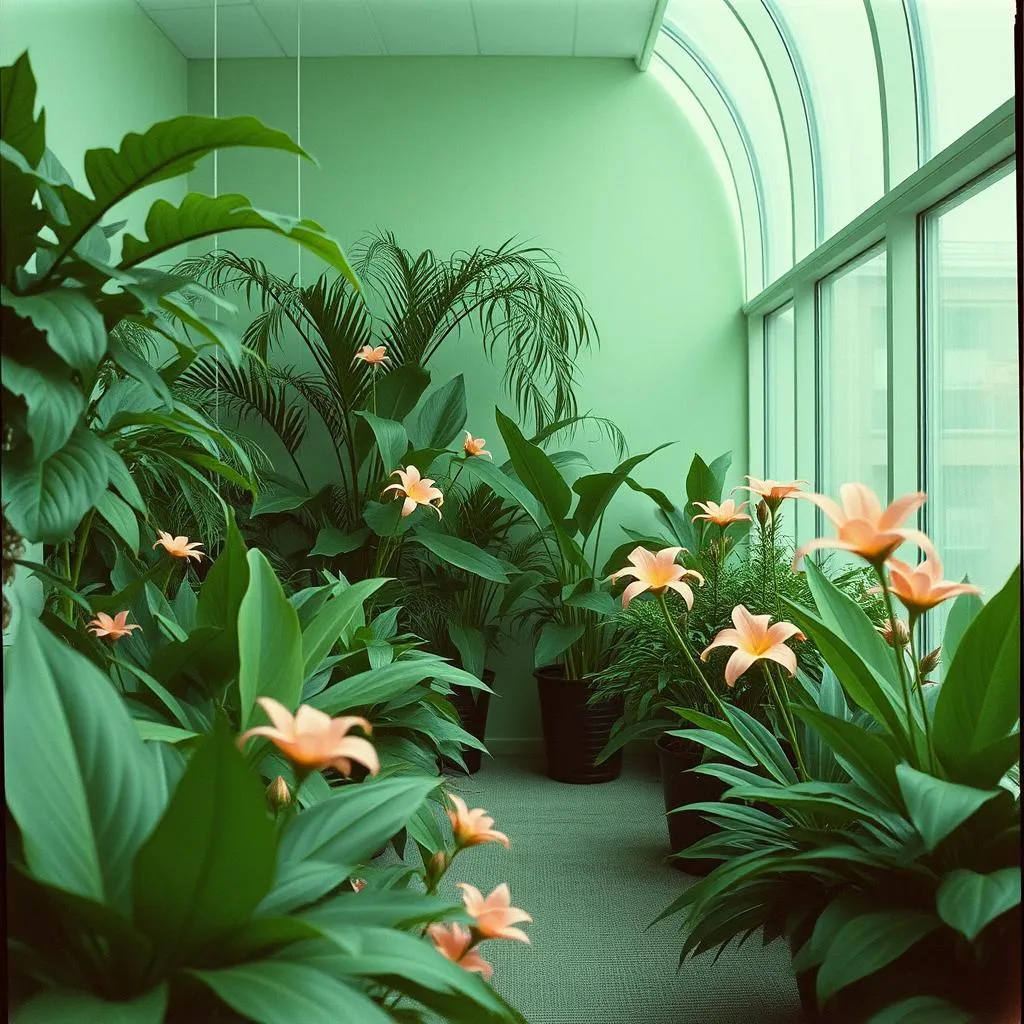 Kwiaty sansewierii 