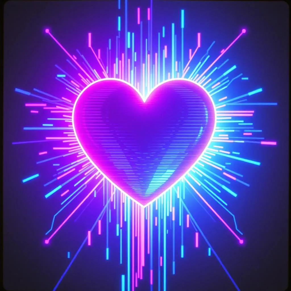 Pixelated Heartbeat