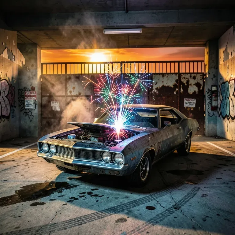 GARAGEPORTEN STÄNGD
