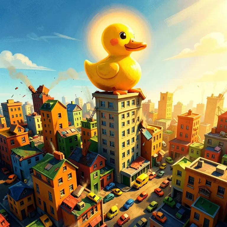 Ducky Runs Wild