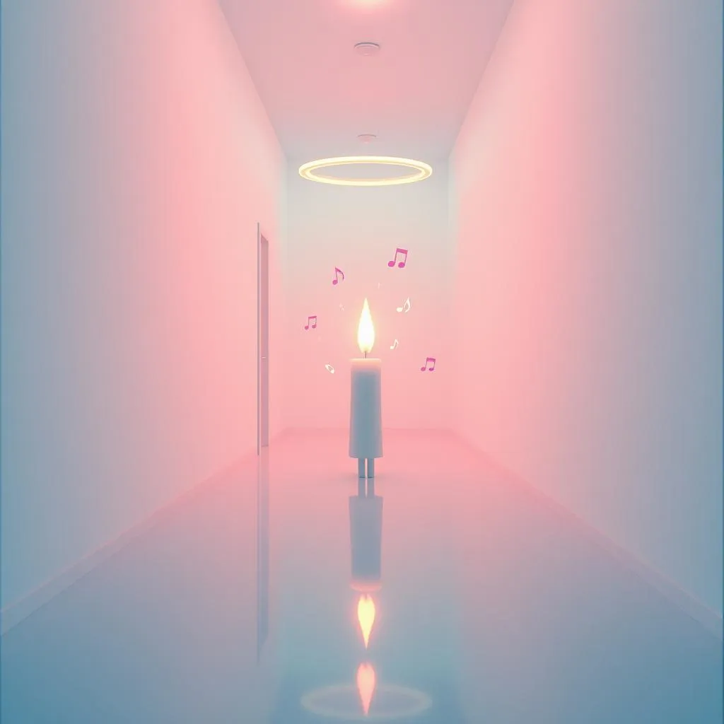 Flames Candle