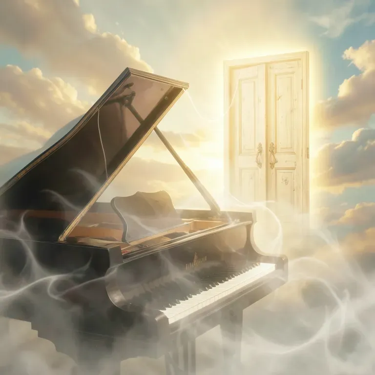 The door made of distance