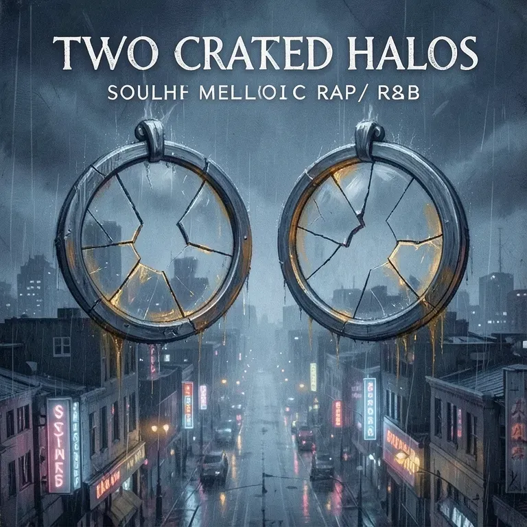 Two Cracked Halos