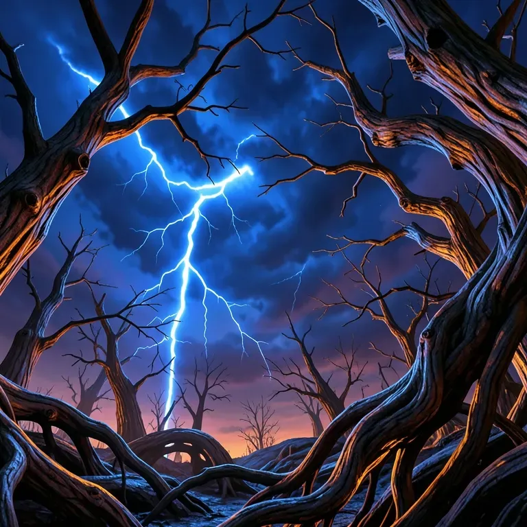 Shadows In The Dark Sky