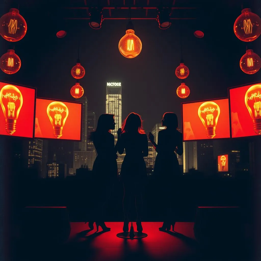 AMERICA- Big swing girl group, motionless in white