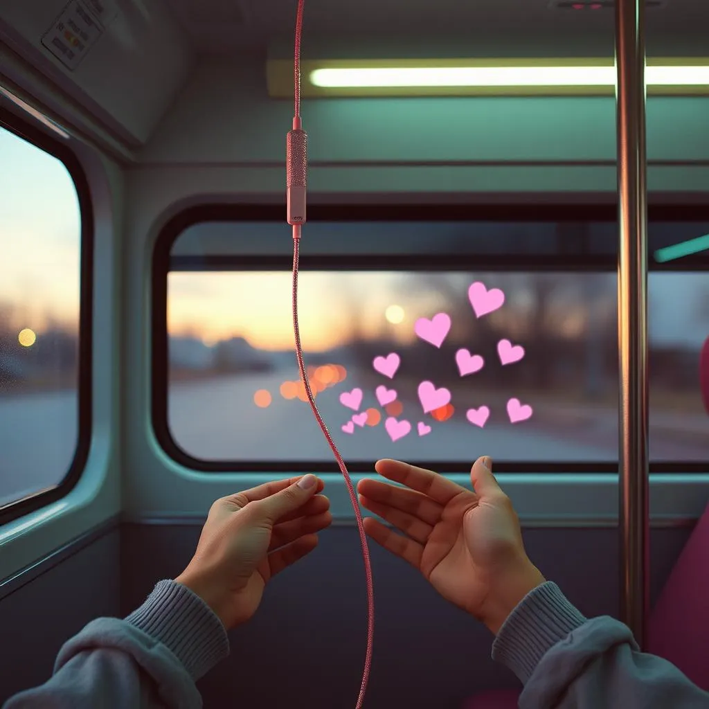 Cotton Candy Heart