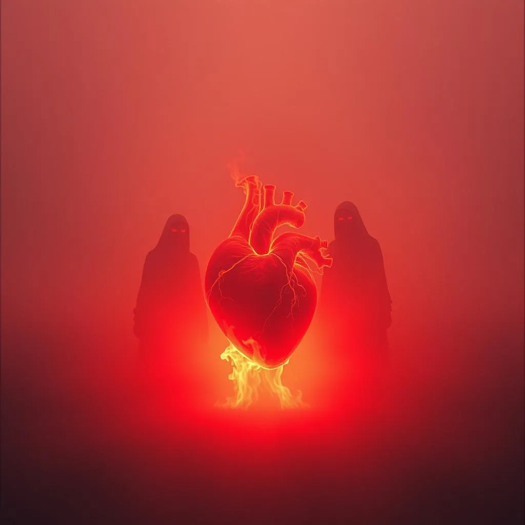 Cœur Enflammé (Flammendes Herz/ Französische Übersetzung)