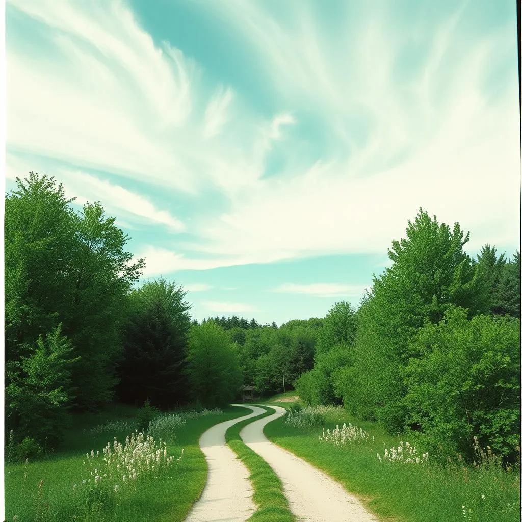 Green Sky Strollin'