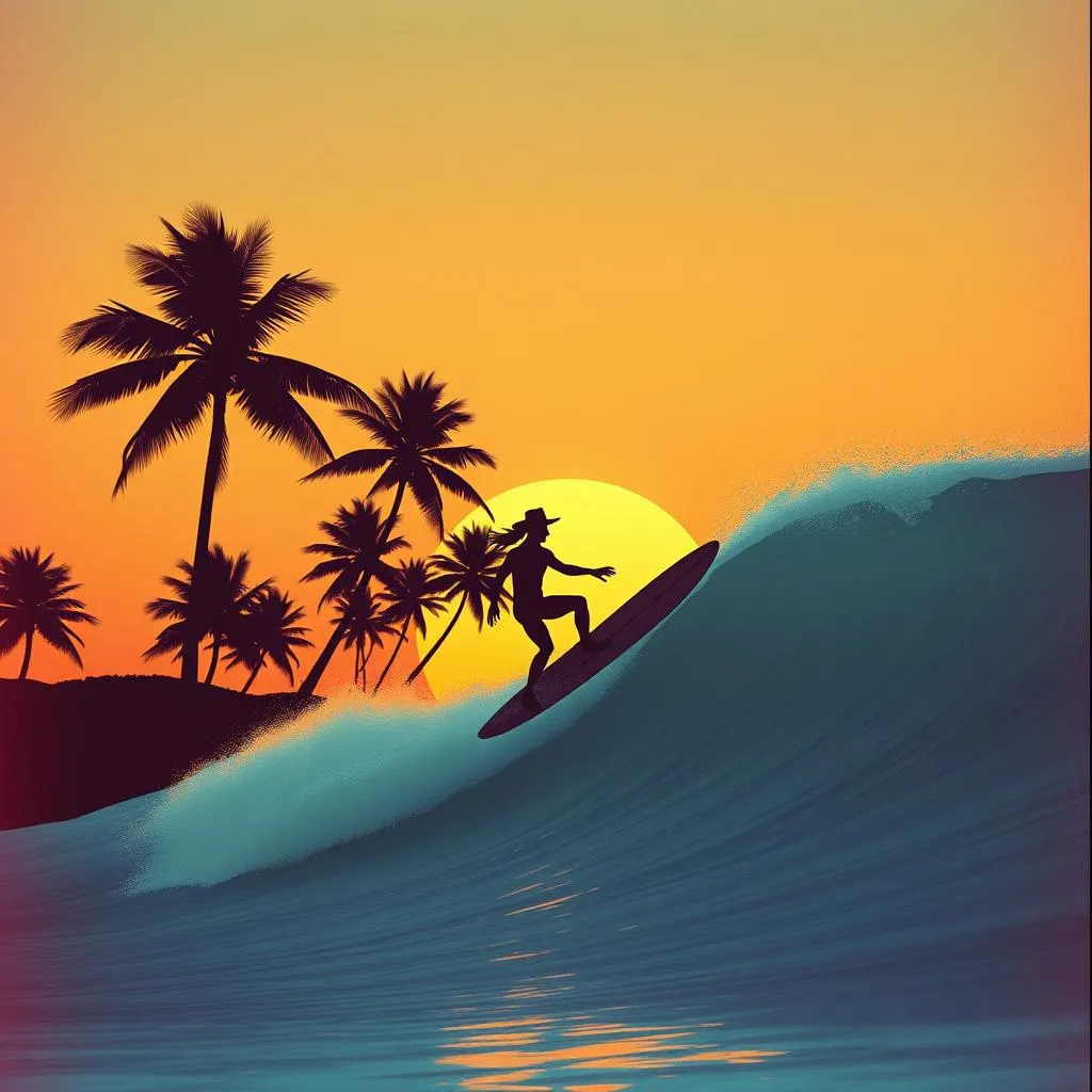 RODEO ON THE WAVES
