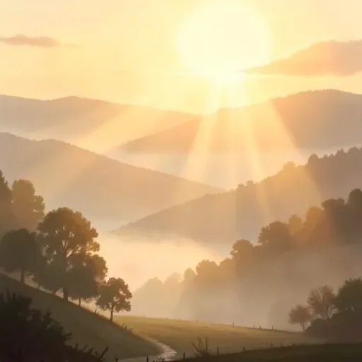 The slow dawn