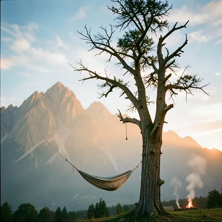 Canvas Chair Sky