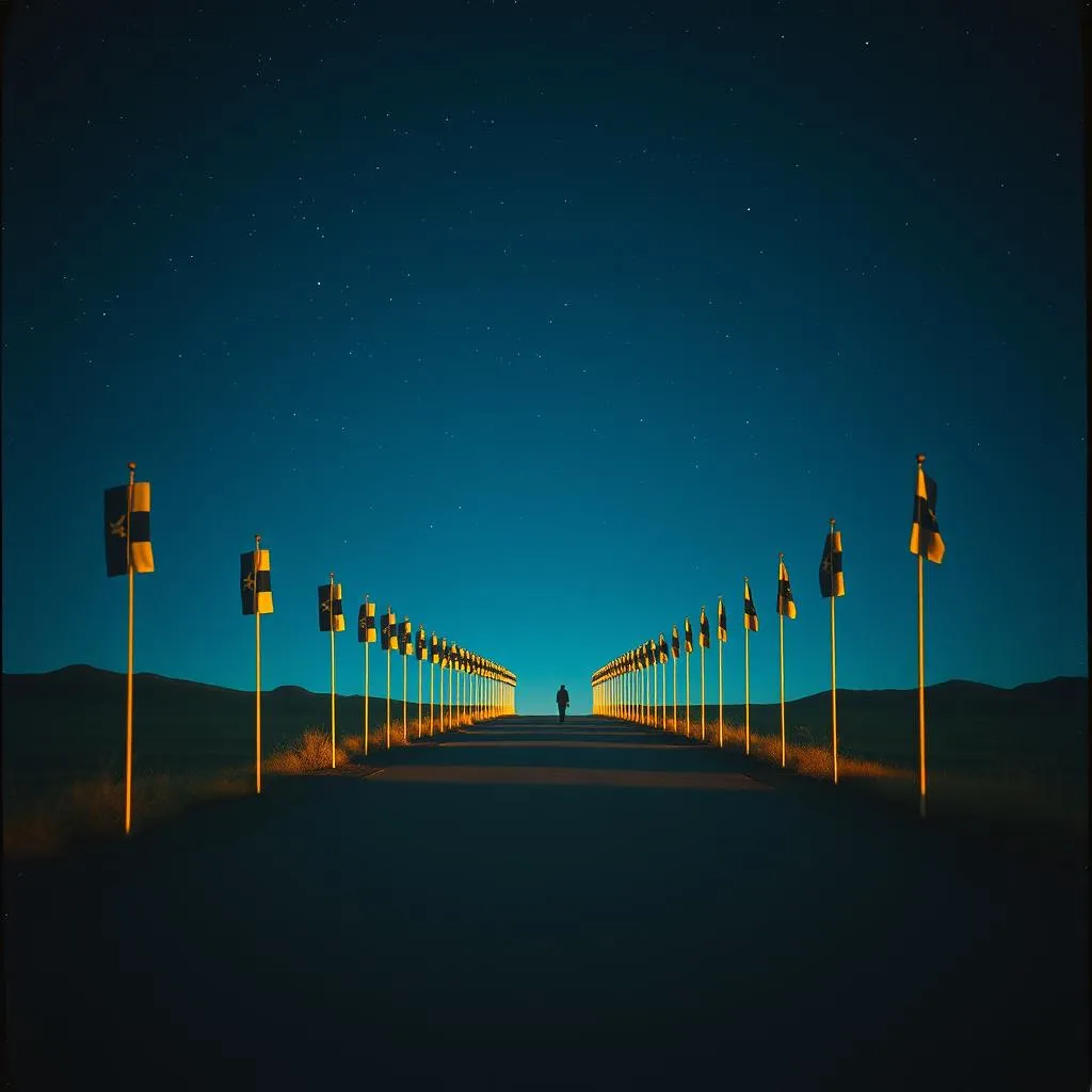 The path to freedom ( memorial Day celebration)