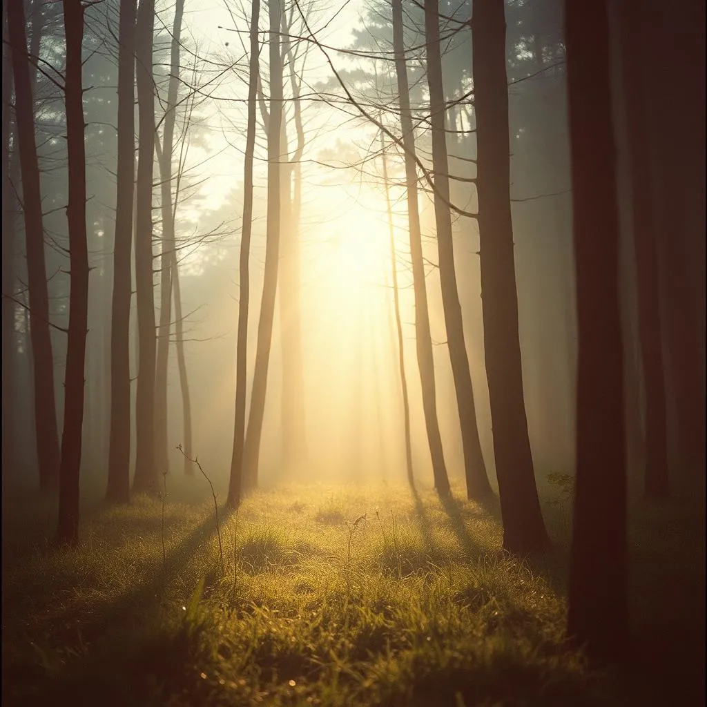 In the quietness