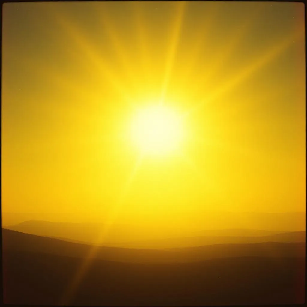 O sol que me guia