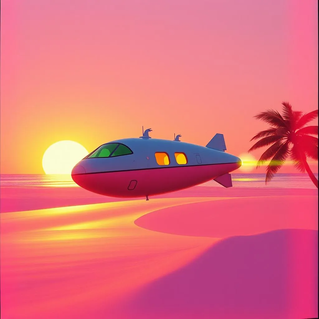 Ride on my spaceship.
