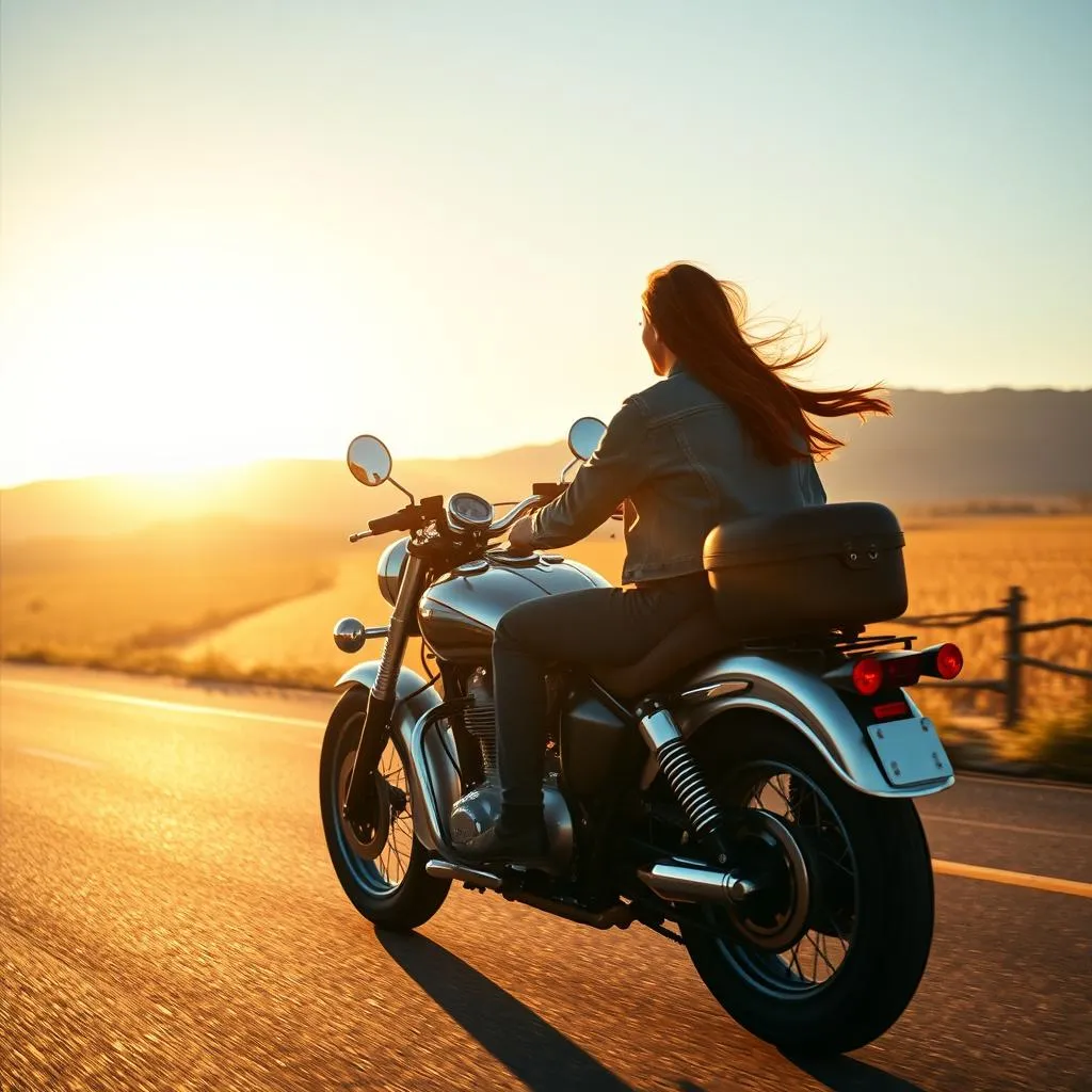 Rides beside me