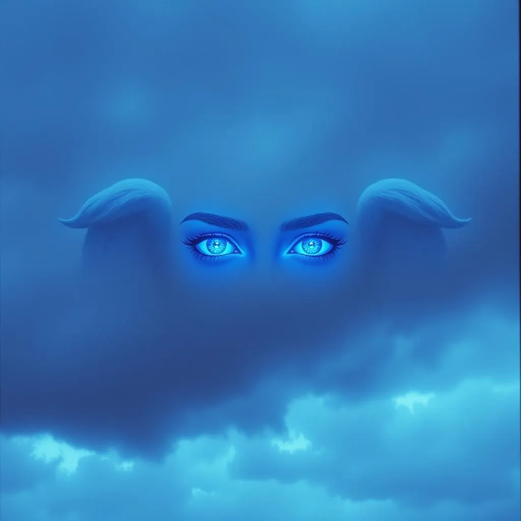 Blue Angel Eyes