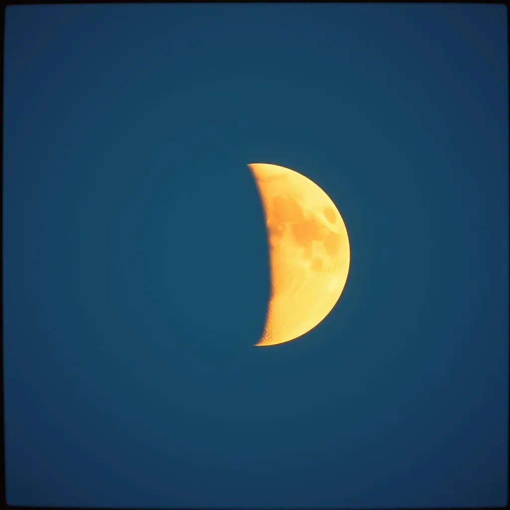 Doble cara de luna