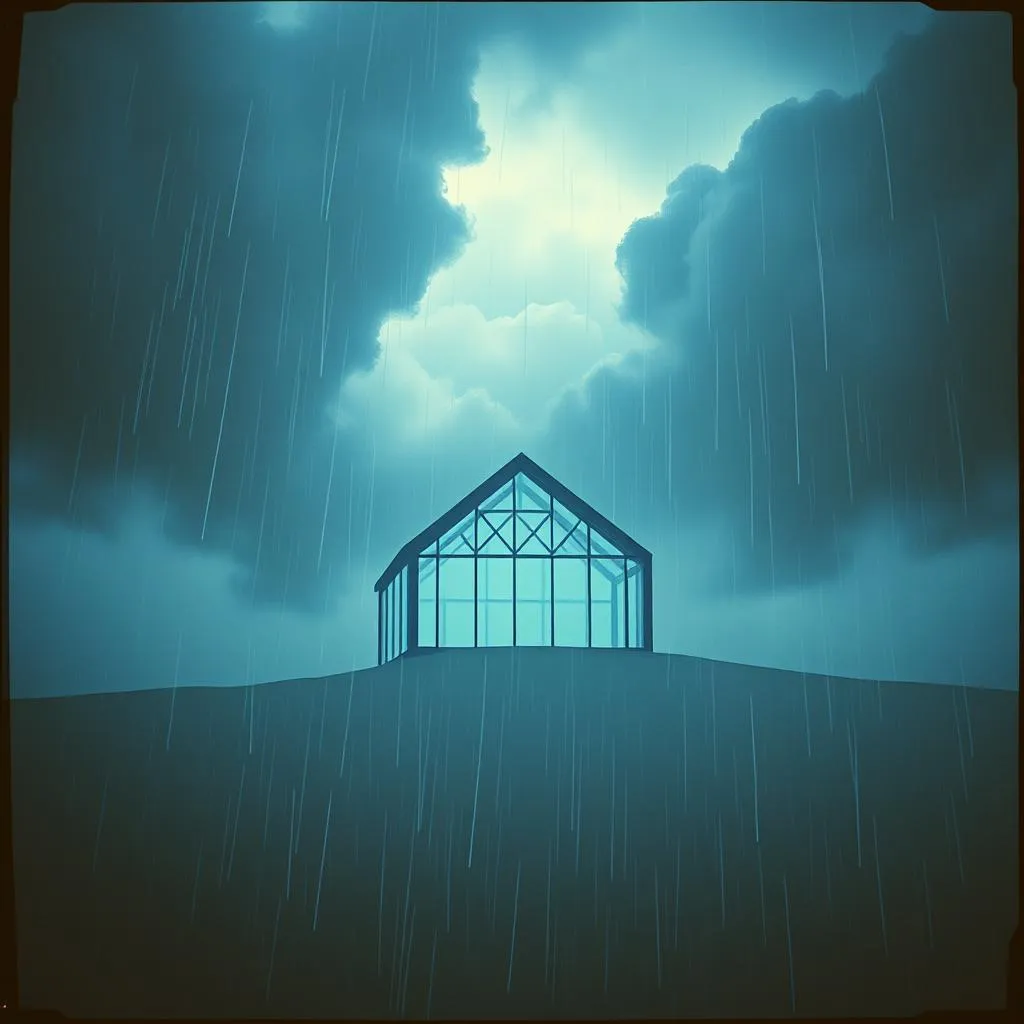 Glass house