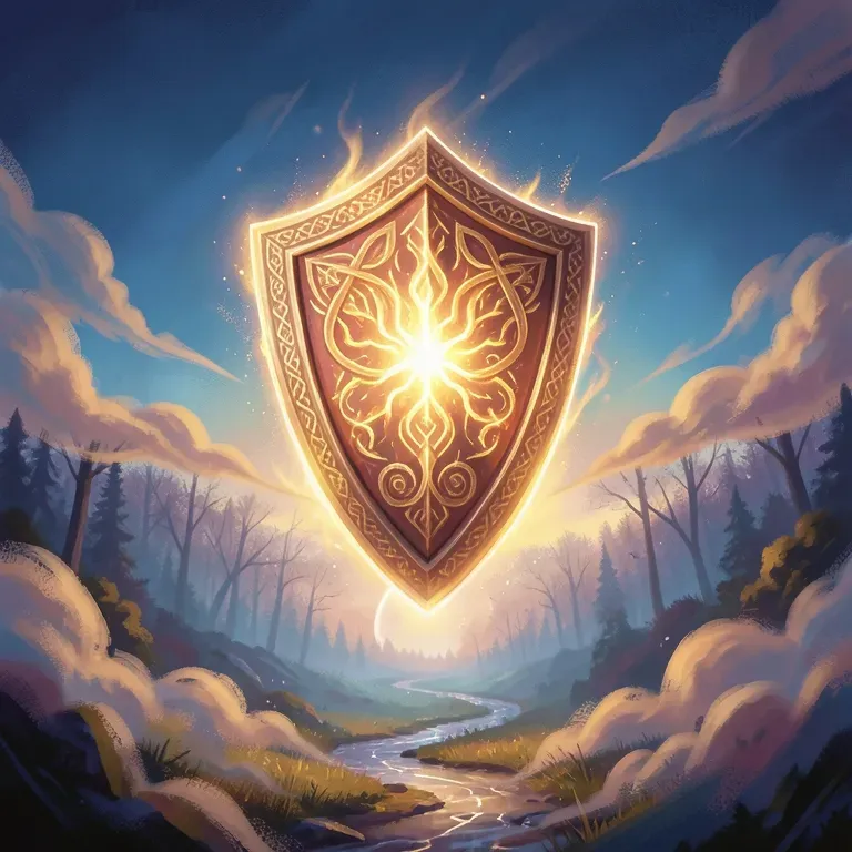 (Escudo de Luz e Fogo)