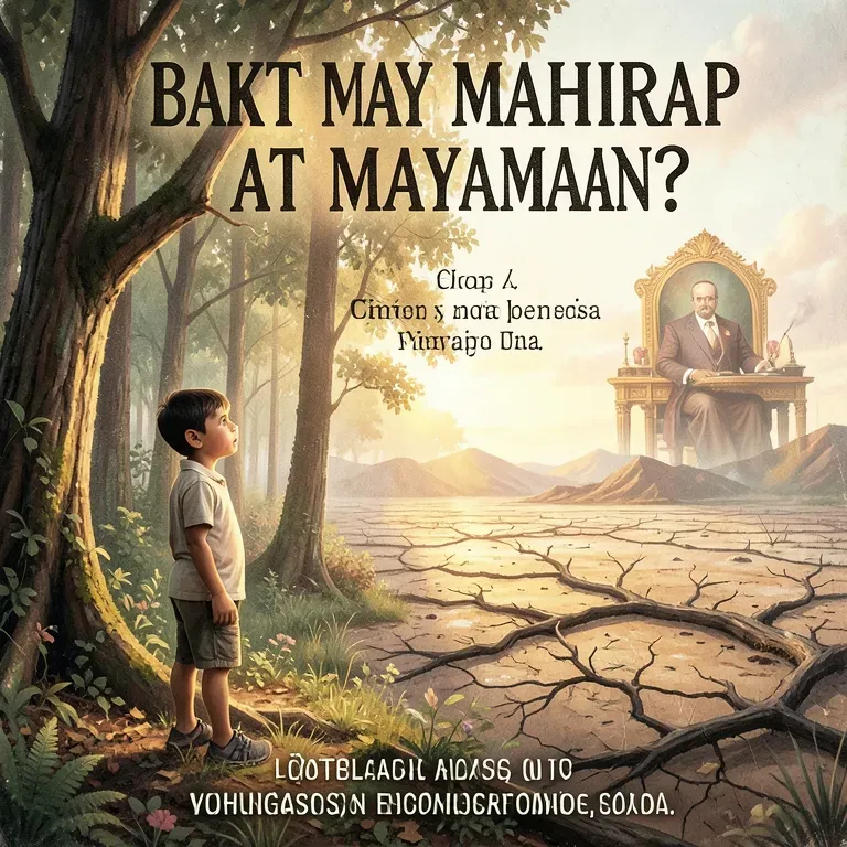 Bakit may Mahirap at Mayaman?