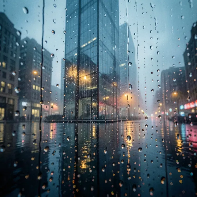 Rain on Glass