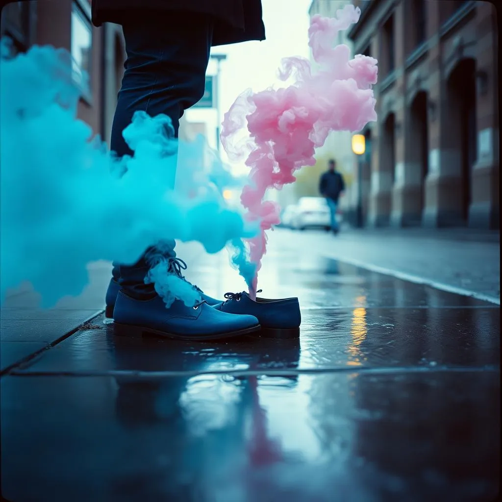 My Blue $uede Kick$