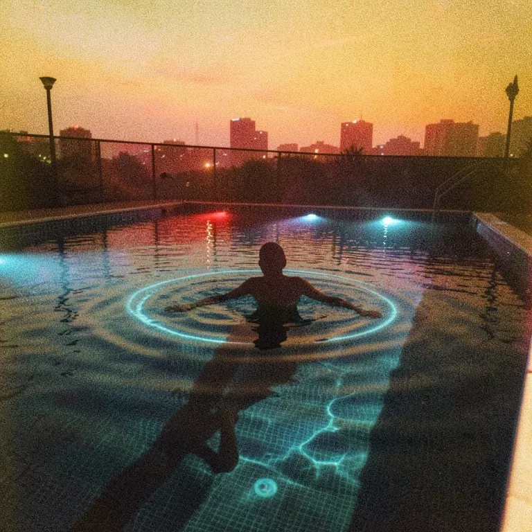 Running at the pool