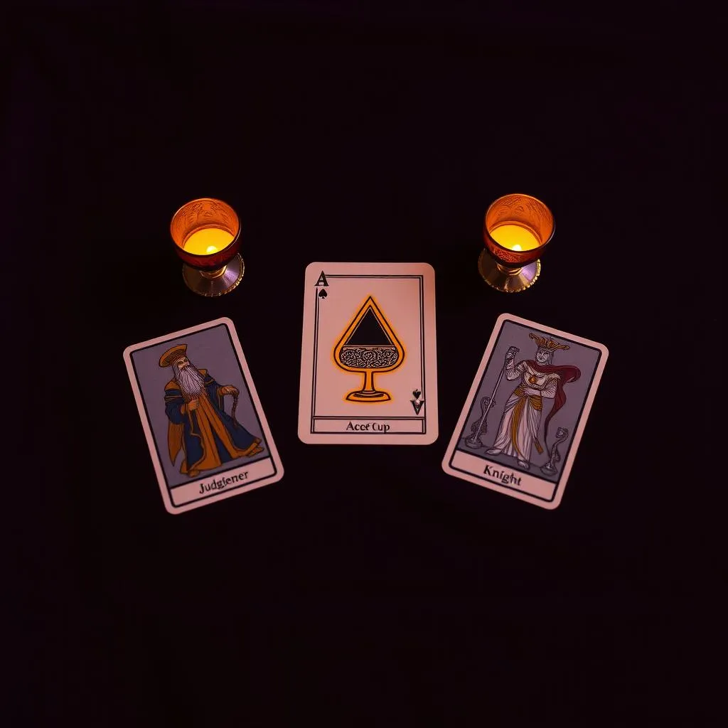 Twin Flames Held In The Ace Of Cups