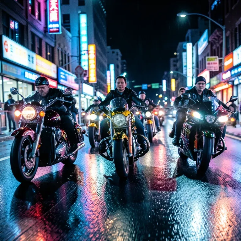 Viclqueros en Moto