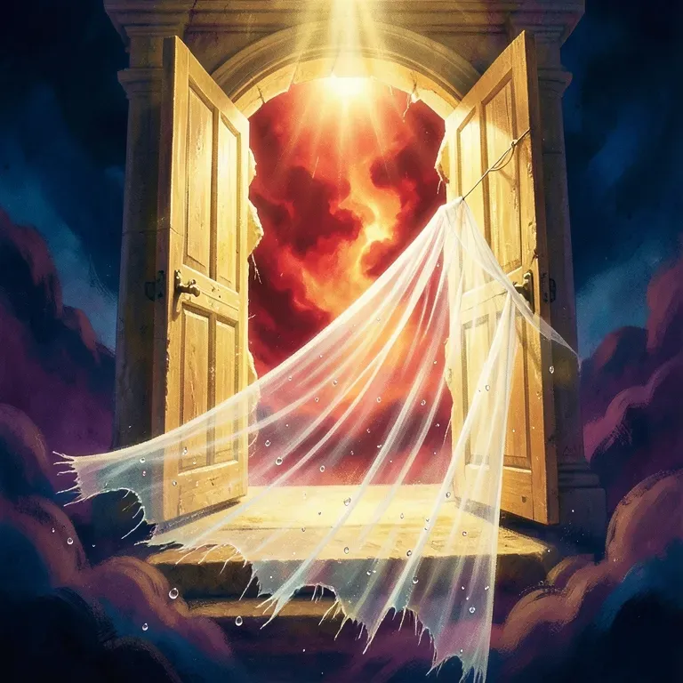 Veil Torn Wide