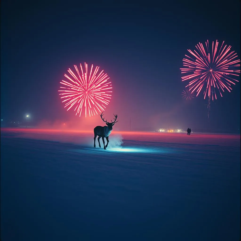 Santa Claus is coming.