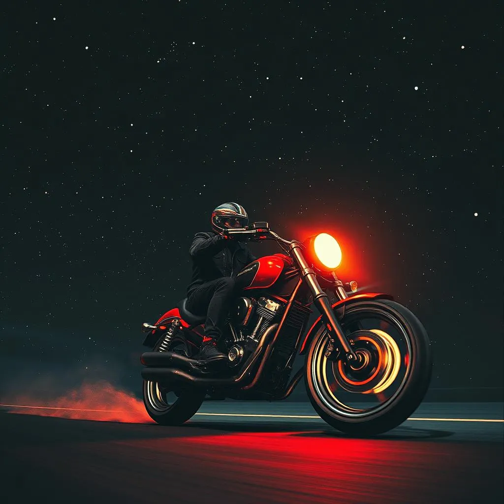 Fuego nocturno