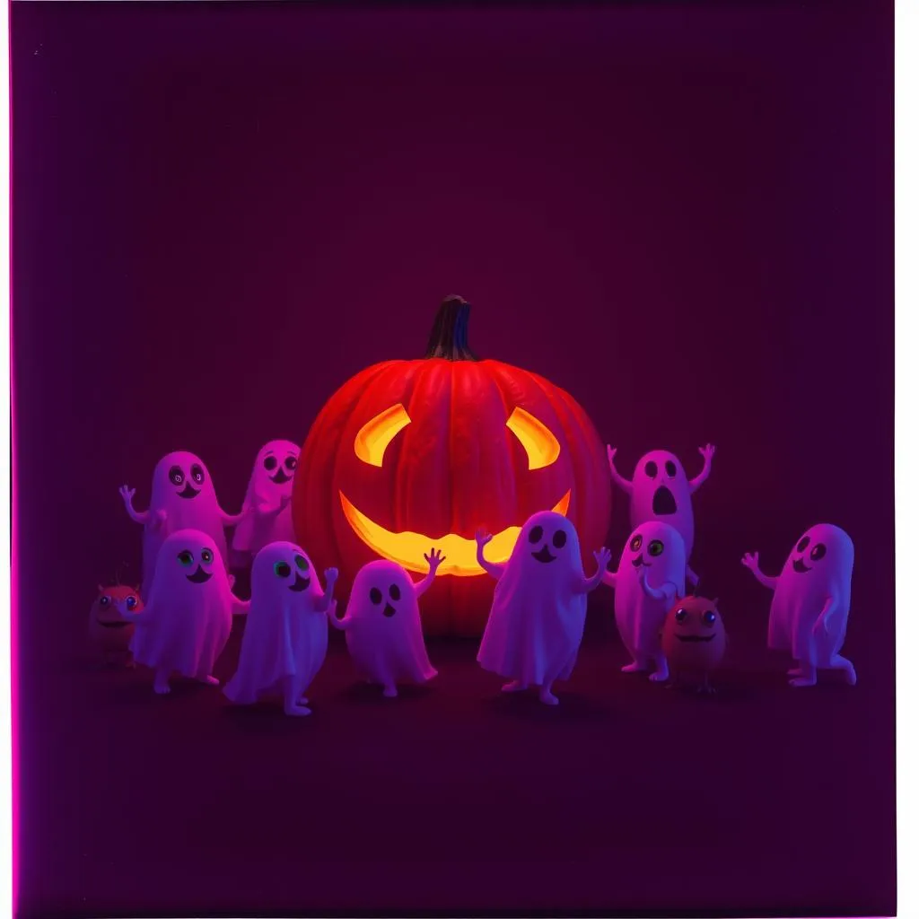 Halloween glitch