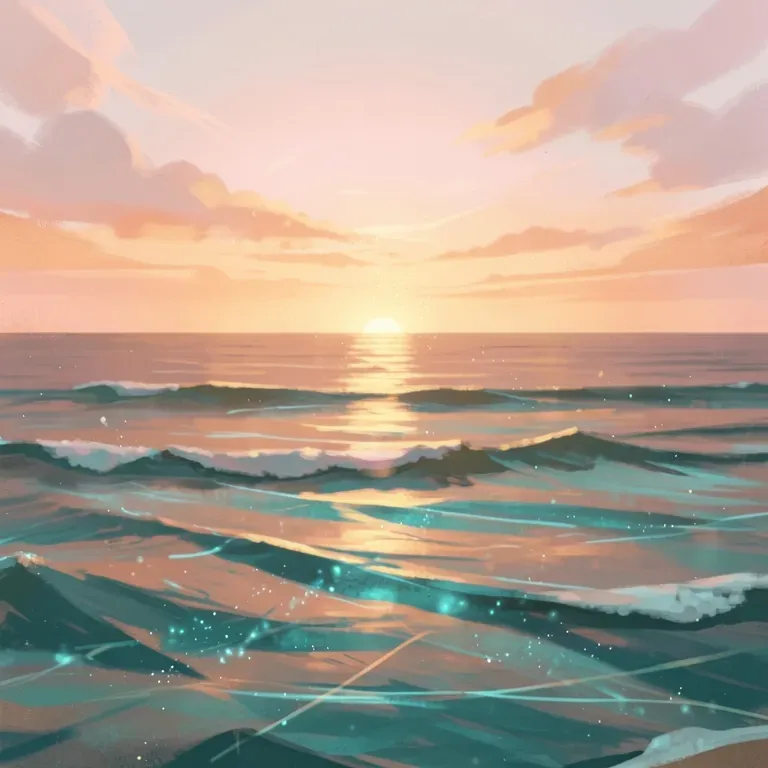 Sunset reflections