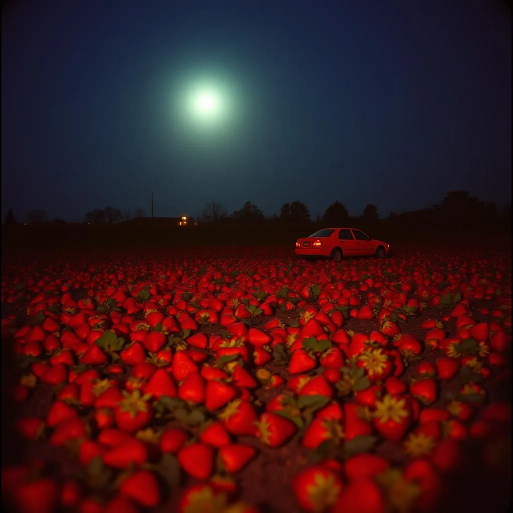 Midnight car park