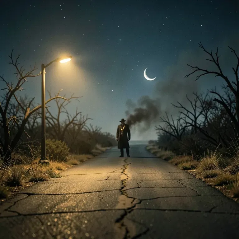 Gunsmoke on the Lonely Road