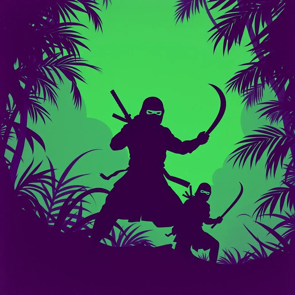 Blacked Out Ninjas