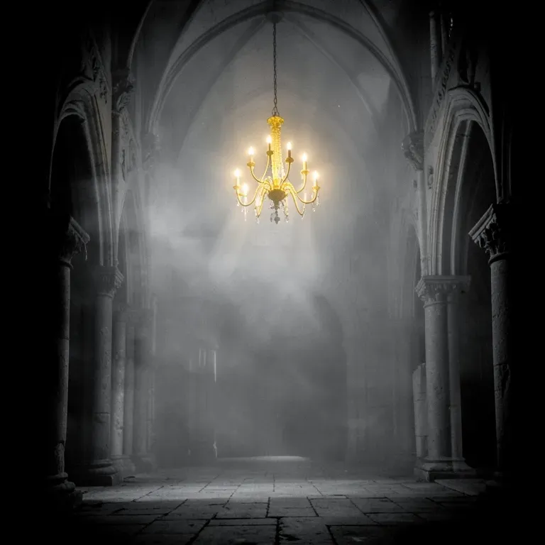 Moonlit Abbey