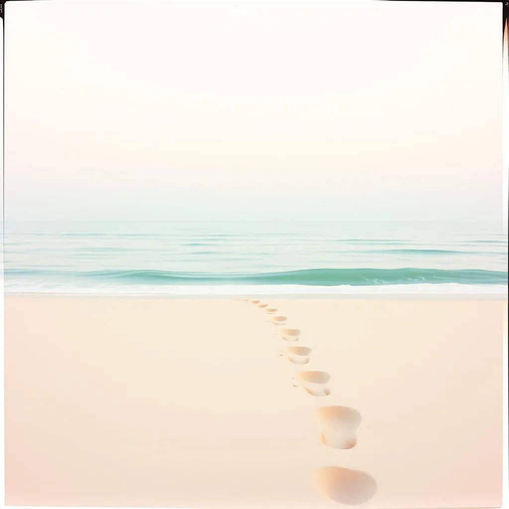 Spuren im Sand