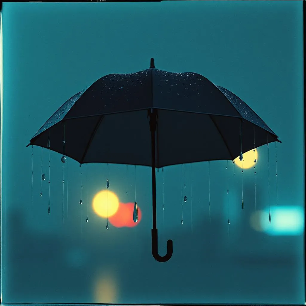 Rainy Evening Stroll