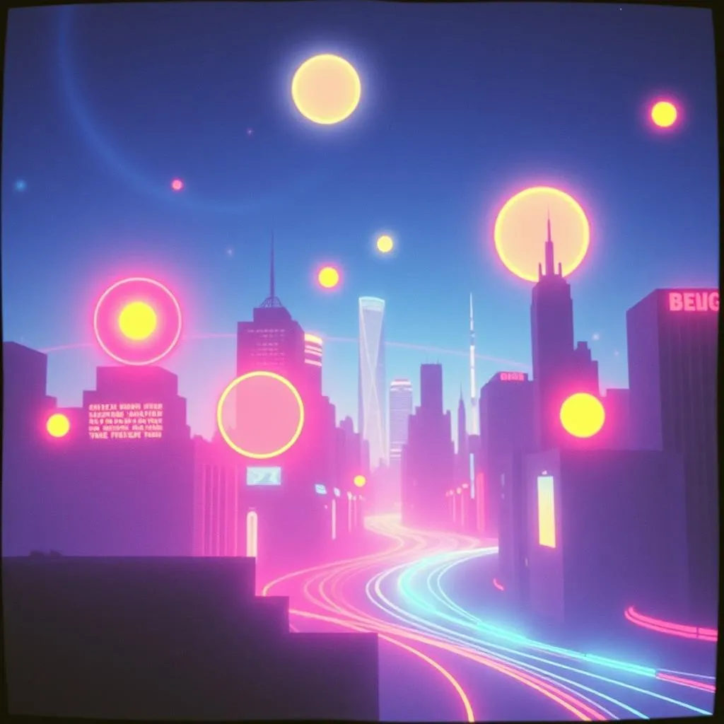Dancing Under Neon Lights