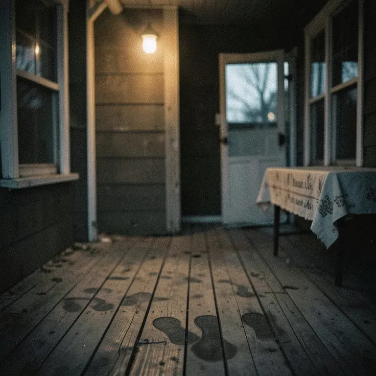 PORCH LIGHT STILL ON