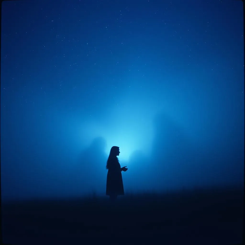 In the darkness
