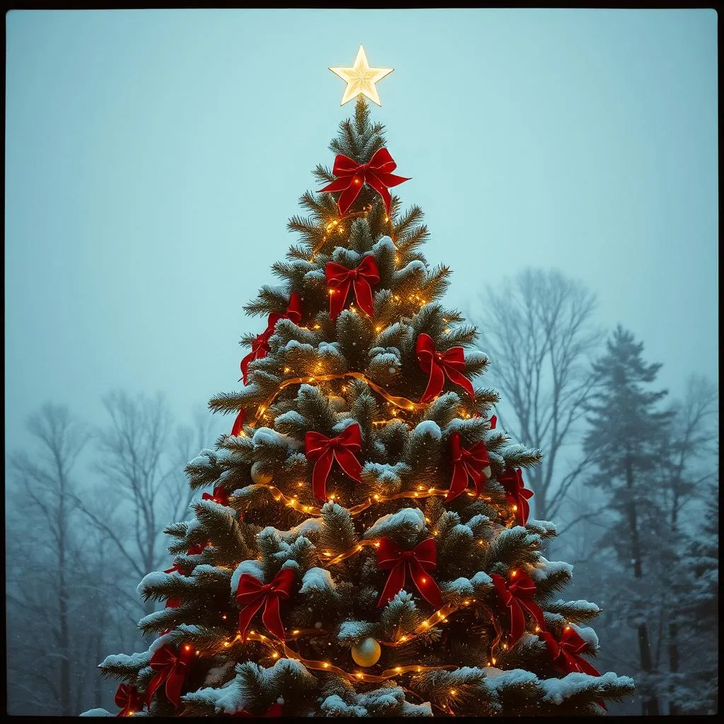 Lights On a Tree