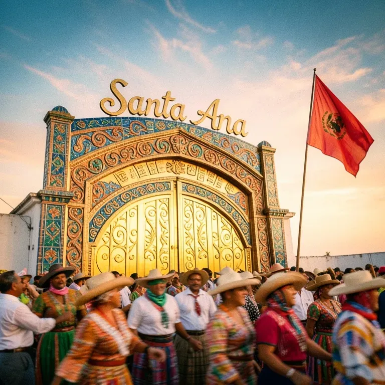 Viva Santa Ana  maya