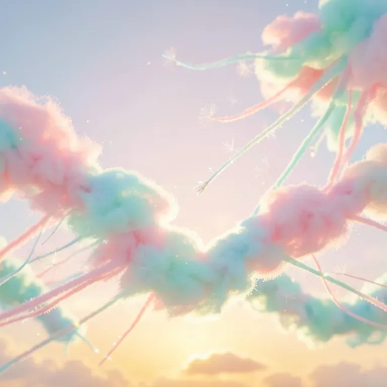 Cotton Candy Clouds