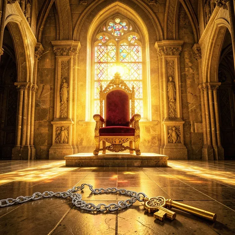 The King Is On His Throne